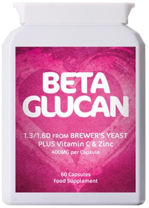 Beta Glucan 1.3/1.6-D with vitamin C and zinc