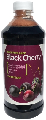100% Pure Concentrated Black Cherry Juice